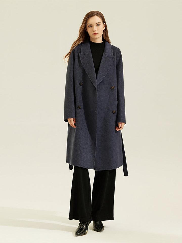 Double-Sided Cashmere Coat