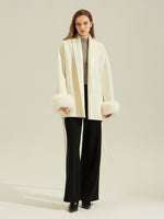 Load image into Gallery viewer, Winter Double-Sided Wool Coat
