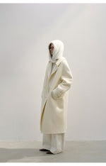 Load image into Gallery viewer, Alpaca Wool Oversized Collar Coat
