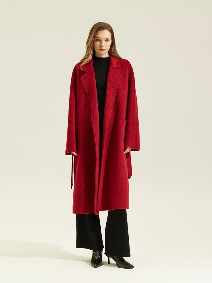 Luxury Double-Sided Wool Coat