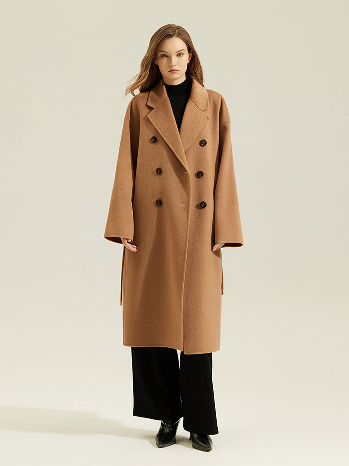 Pure Cashmere Double-Sided Coat