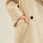 Загрузите изображение в программу просмотра галереи, Double-Sided Cashmere Wool Coat
