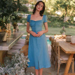 Bild in Galerie-Viewer laden, France-style linen dress
