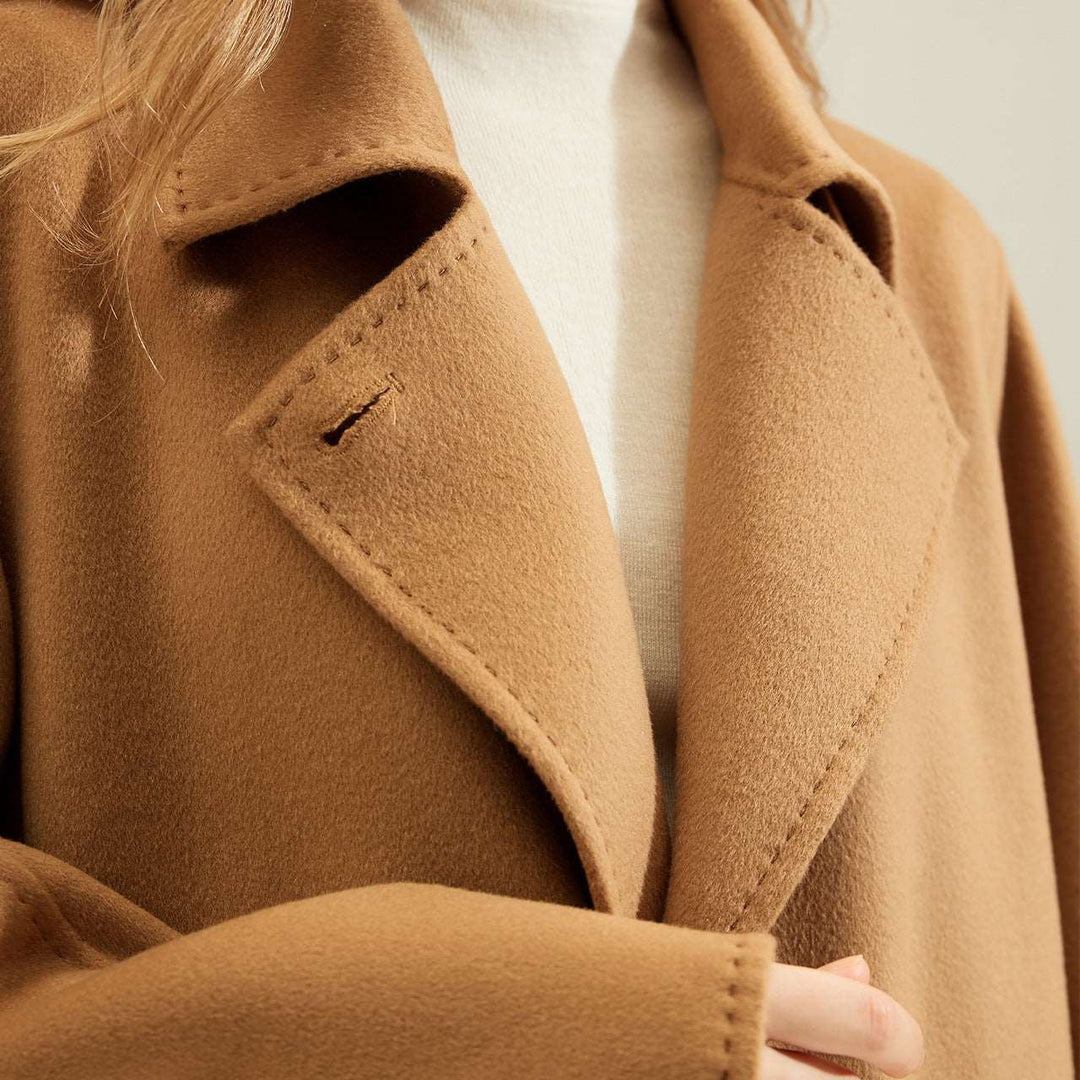 Double-Sided Cashmere Coat