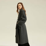 Load image into Gallery viewer, Double-Sided Alpaca Wool Coat
