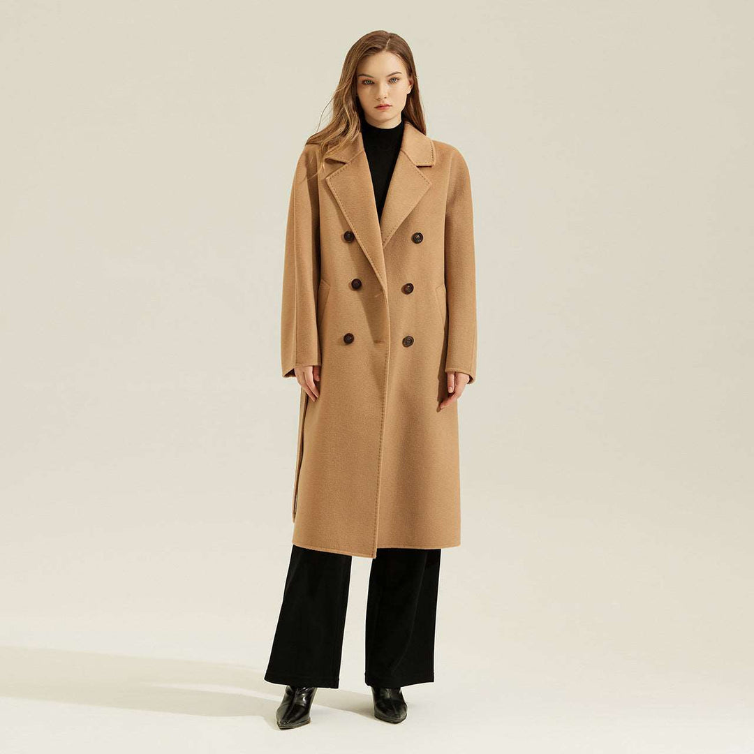 Double-Sided Cashmere Coat