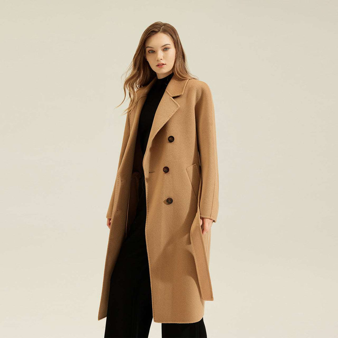 Double-Sided Cashmere Coat