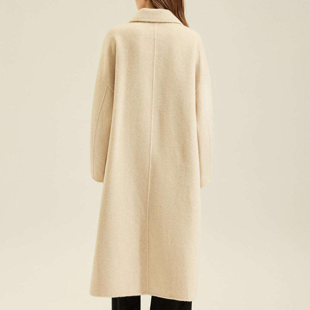 Double-Sided Cashmere Wool Coat