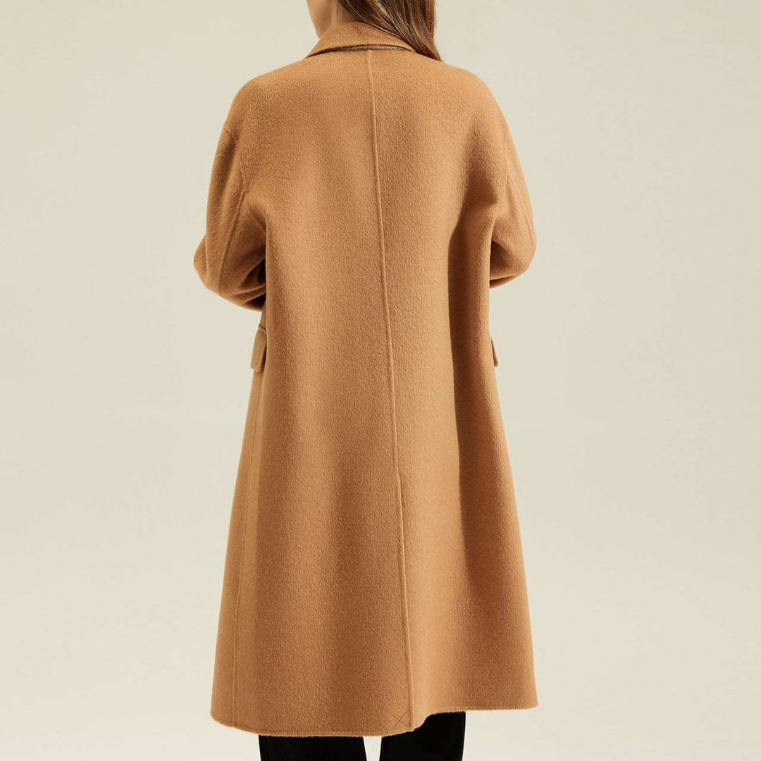 Blazer Collar Cashmere Coat