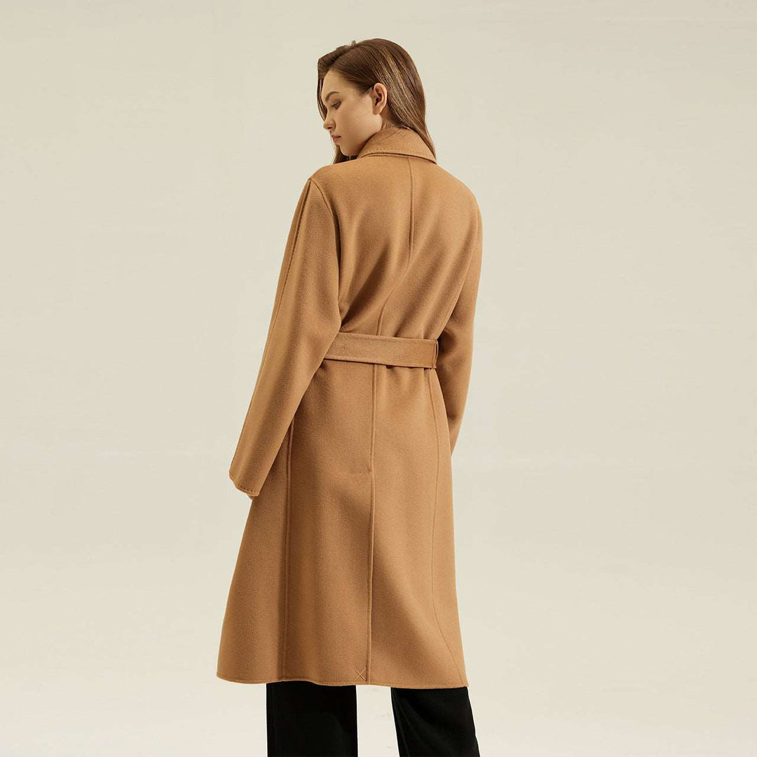 Double-Sided Cashmere Coat