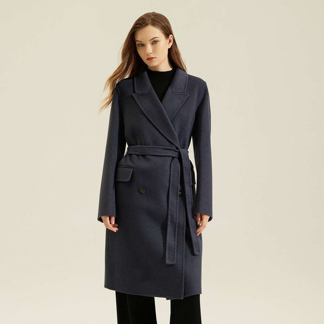 Double-Sided Cashmere Coat