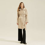 Загрузите изображение в программу просмотра галереи, Single Button Double-Sided Wool Coat
