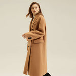 Load image into Gallery viewer, Blazer Collar Cashmere Coat
