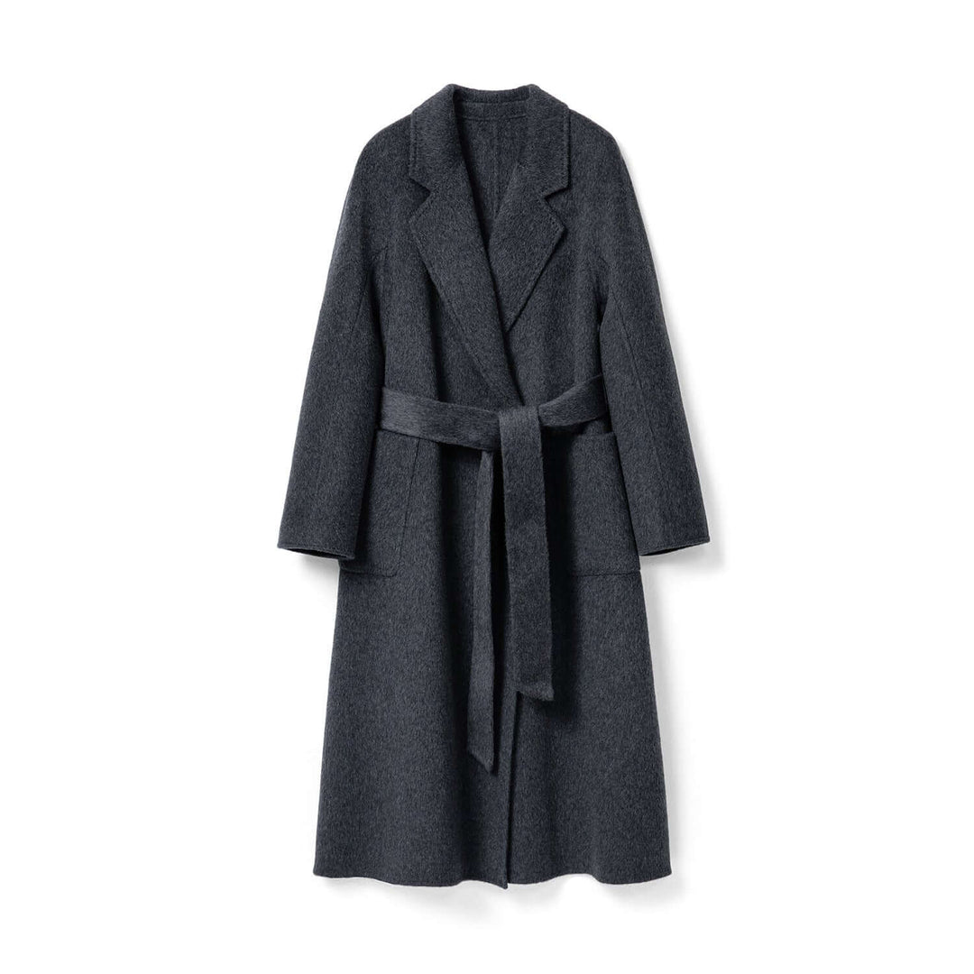 Double-Sided Alpaca Wool Coat