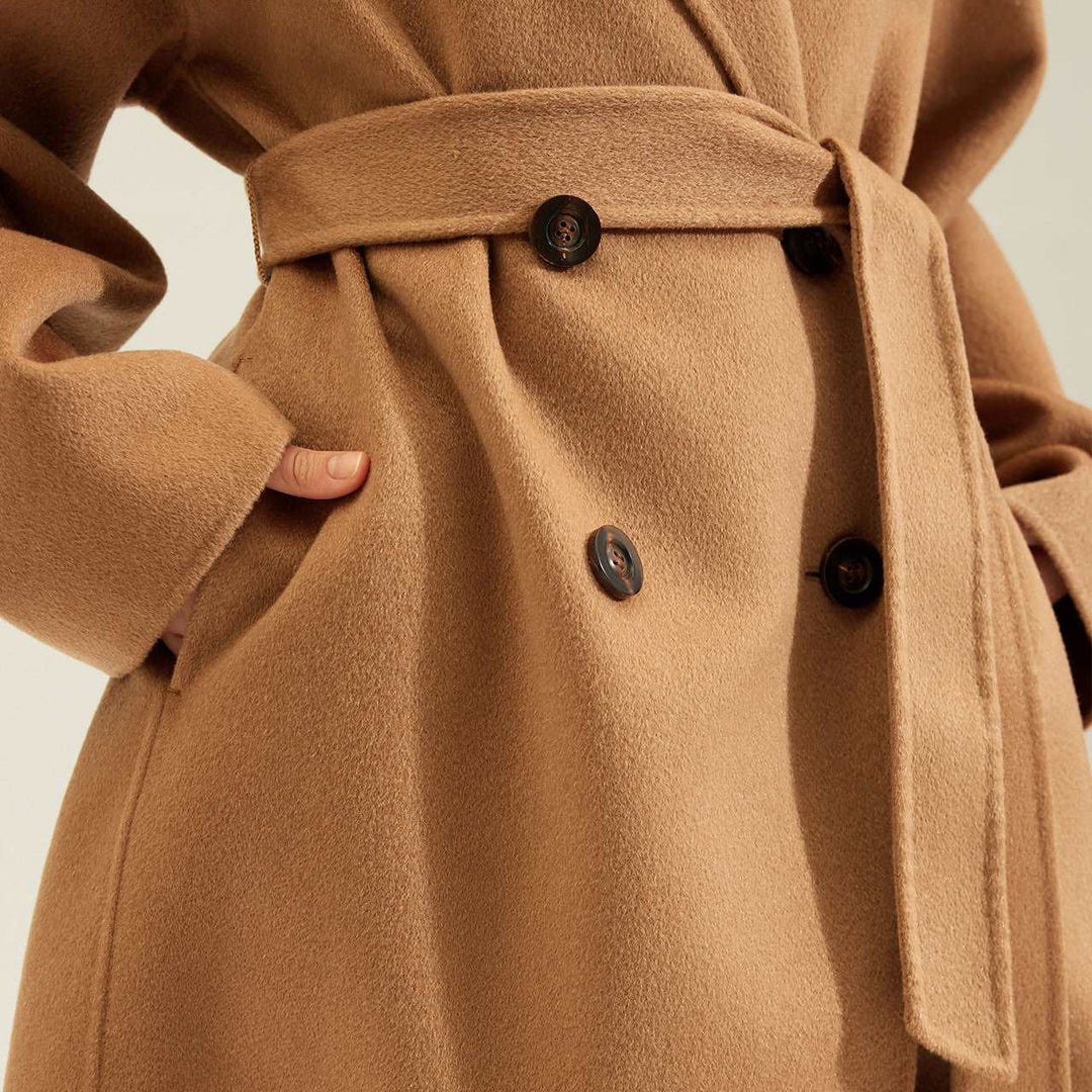 Pure Cashmere Double-Sided Coat