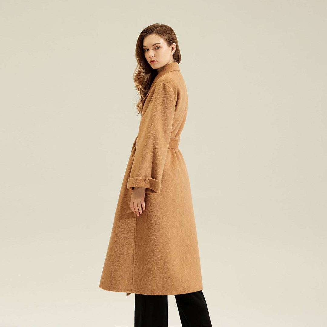 Long Double-Sided Cashmere Coat