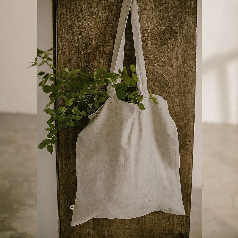 Women's versatile linen handbag by VIENI, ideal for both casual and formal occasions