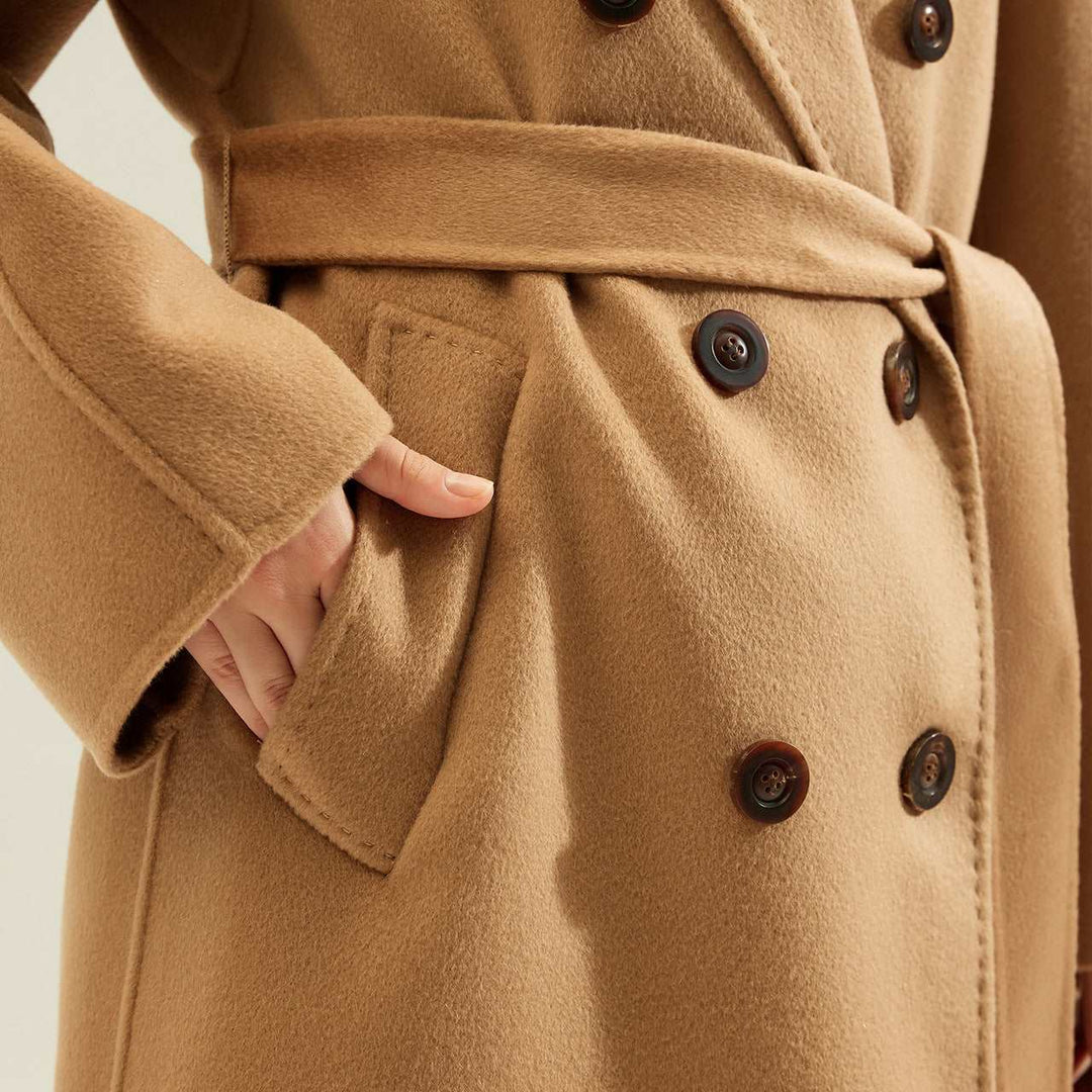 Double-Sided Cashmere Coat