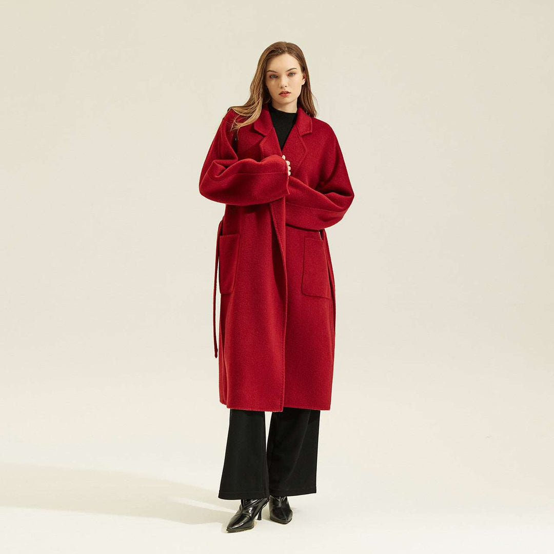 Luxury Double-Sided Wool Coat