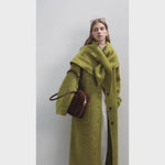 Загрузка и воспроизведение видео в программе просмотра галереи, Wool Coat Overcoat with Suri Alpaca Scarf
