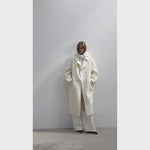 Load and play video in Gallery viewer, Alpaca Wool Oversized Collar Coat
